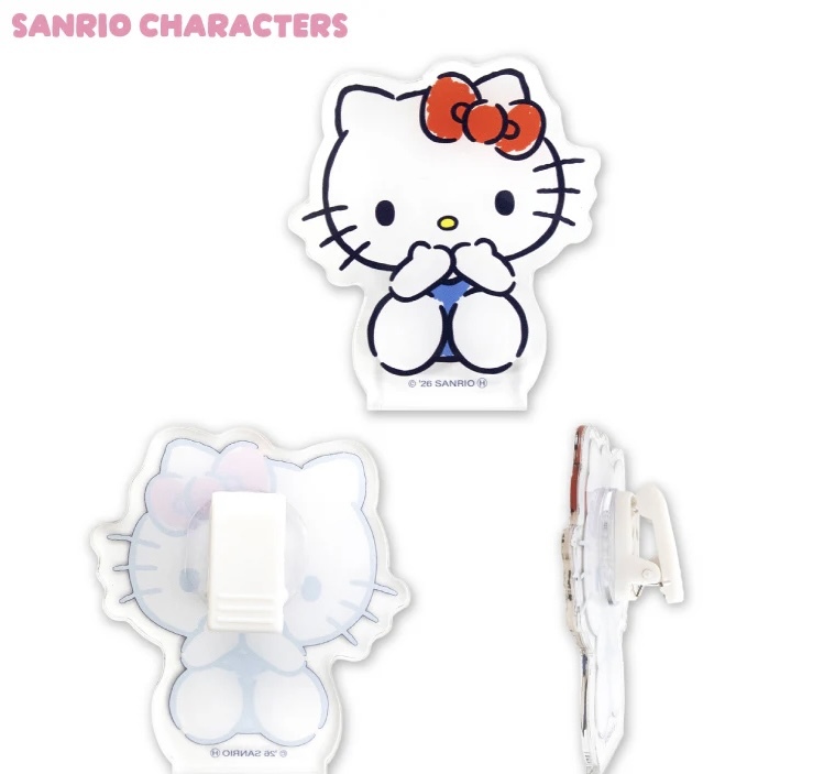 JP Sanrio 亞加力膠兩用夾仔及夾座 2100 TK260607