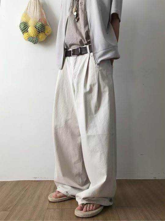 淨色鬆身褲 GARMENTS-092P
