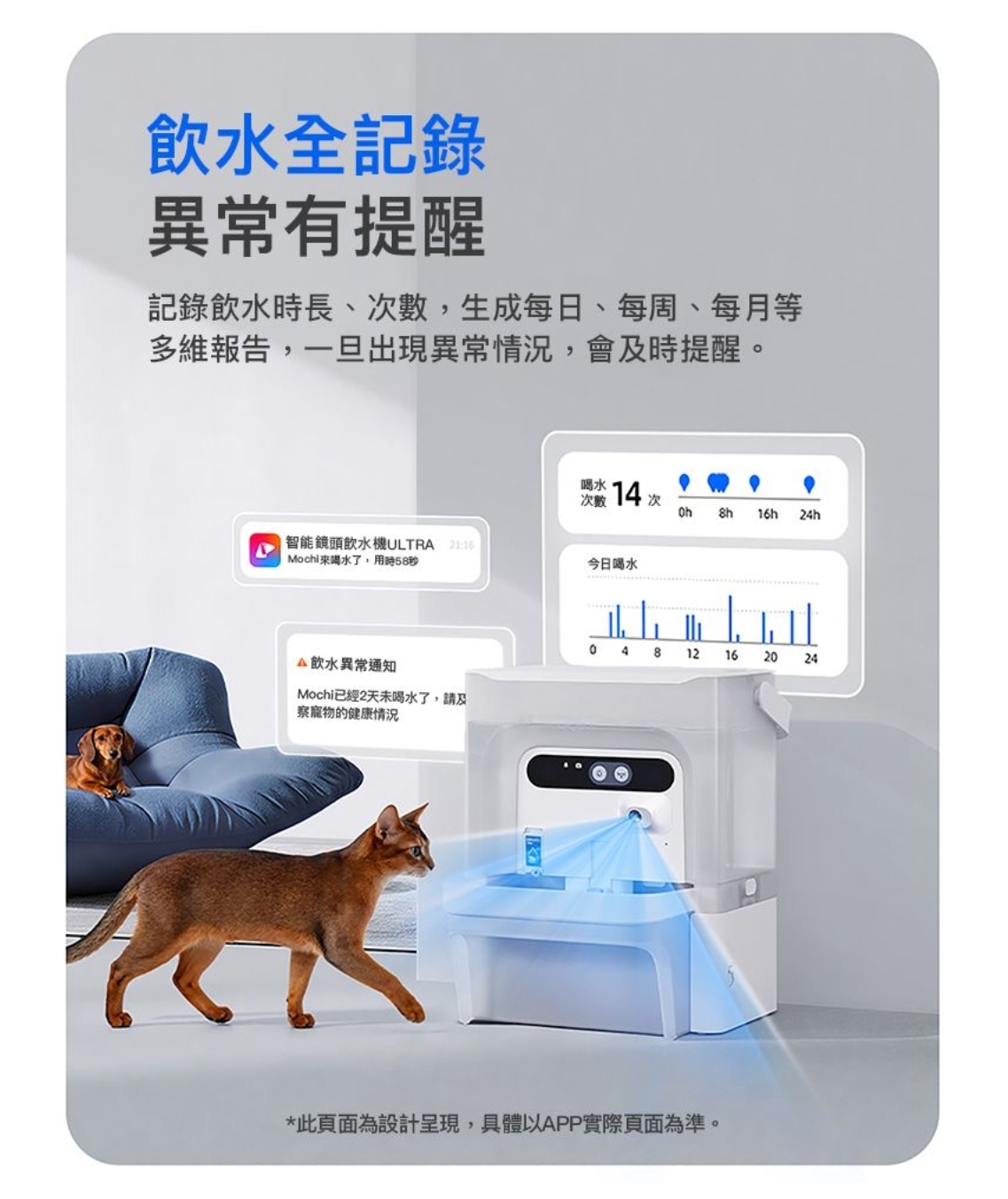 PETKIT - Eversweet Ultra AI鏡頭智能飲水機 (實時影像/淨污分離/自動沖換/5L容量)