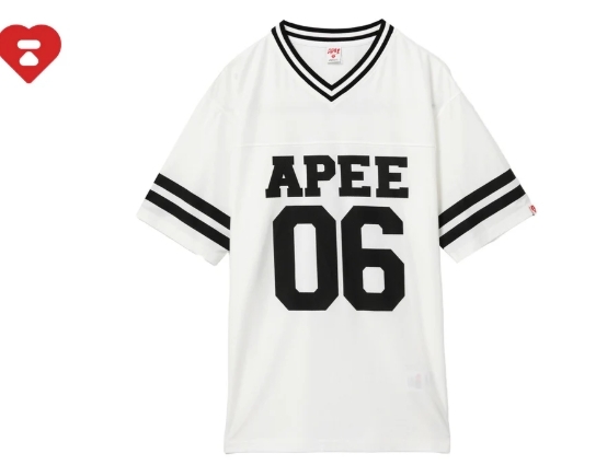 【APEE】APEE 06 PRINTED FOOTBALL TEE #2