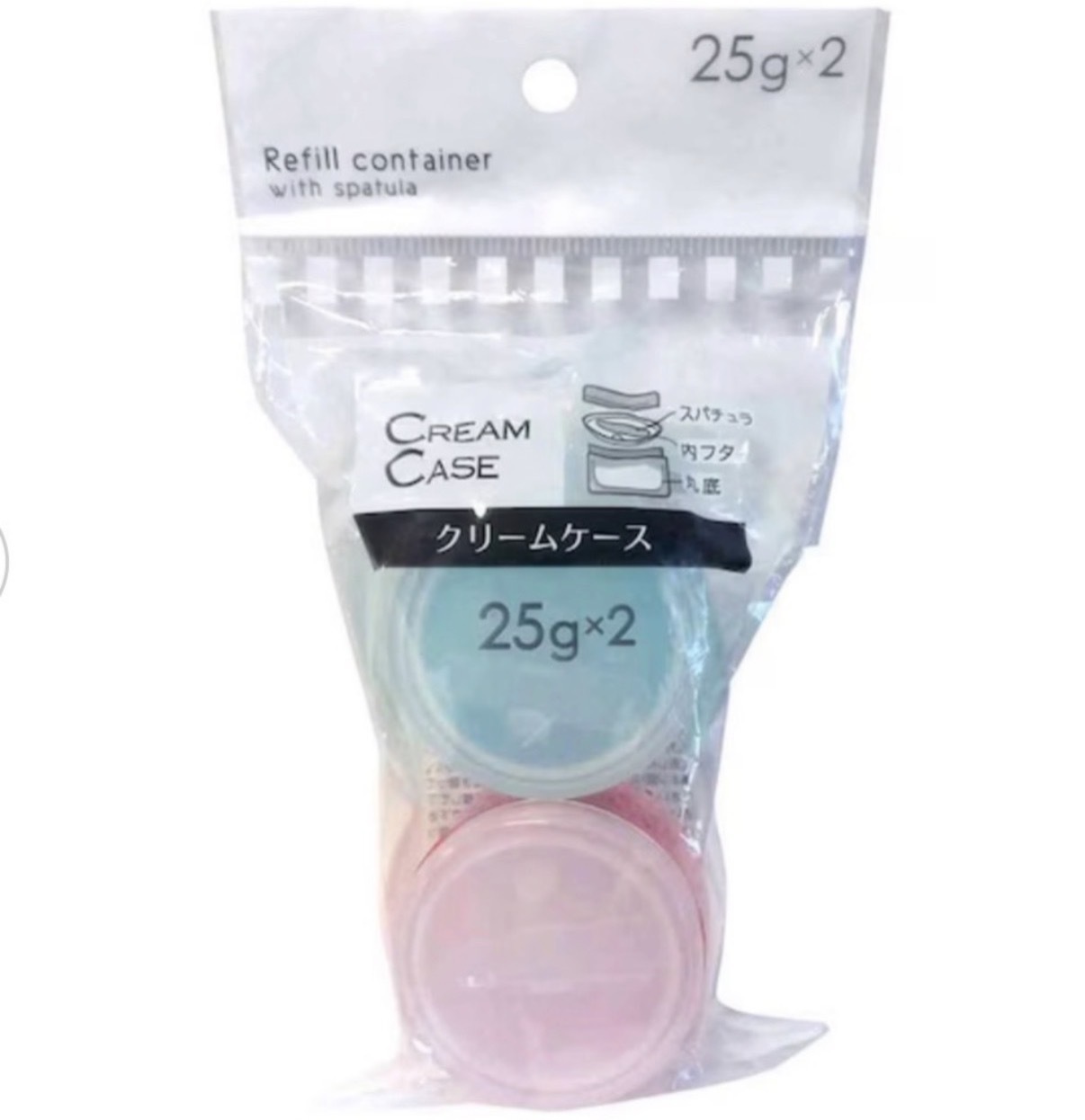 【多莉推薦】JP 空樽面霜連刮棒 2件裝 7203 TK260607