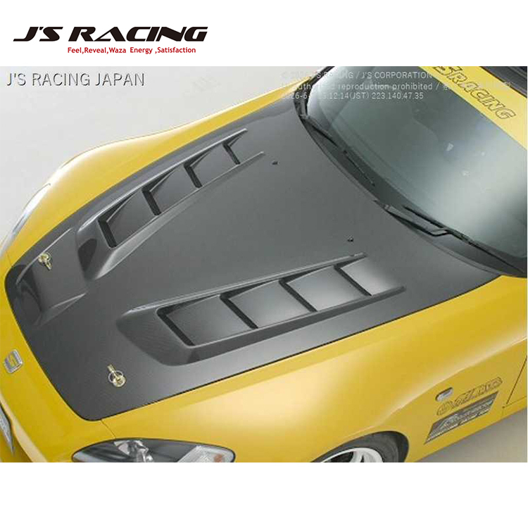 J'S RACING Type-V CARBON 引擎蓋 HONDA S2000