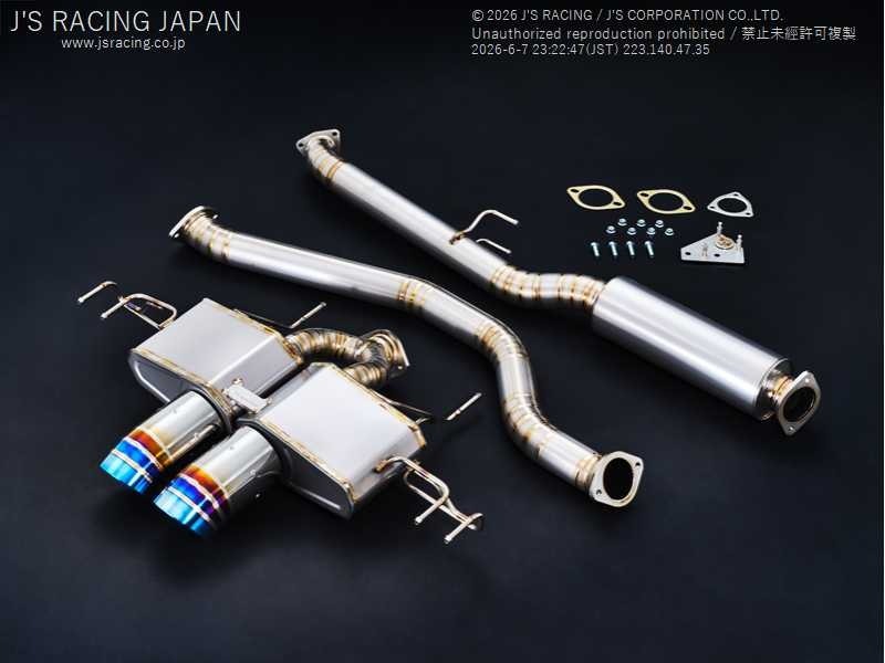 J'S RACING 全鈦排氣管 HONDA CIVIC TYPE R FL5