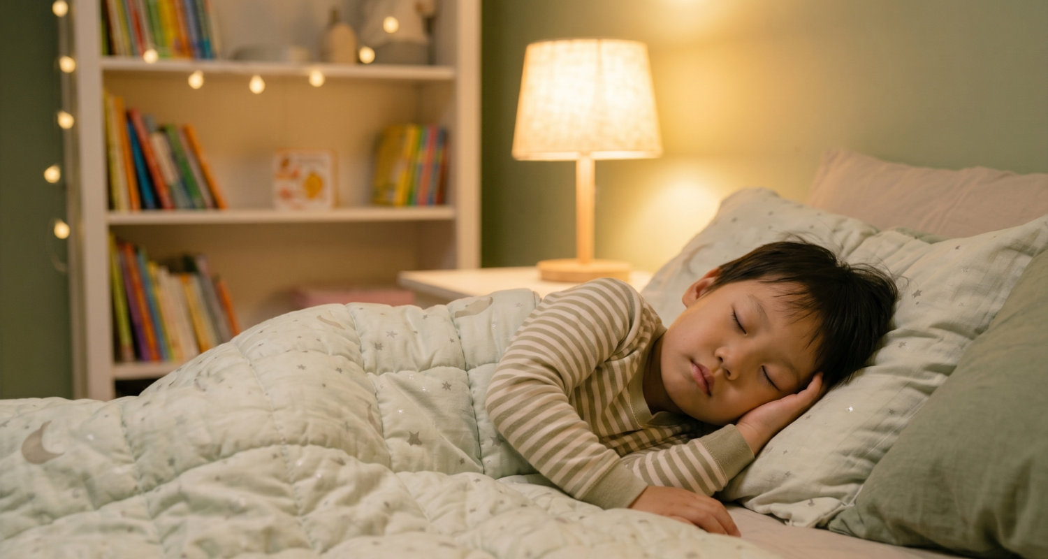 良好睡眠質素有助小朋友情緒調節、學習及成長發育