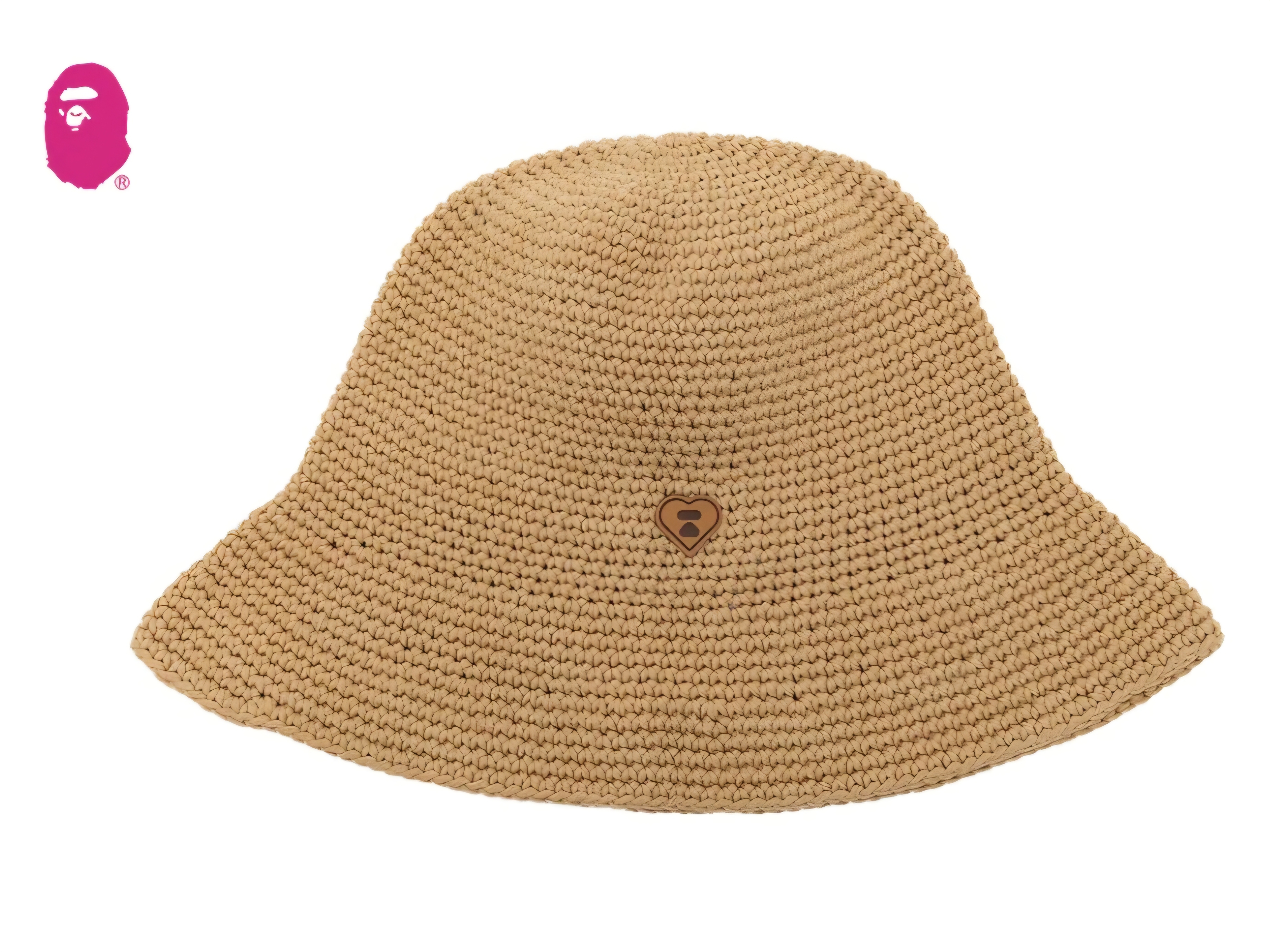 【APEE】HEART BADGE CROCHETED HAT