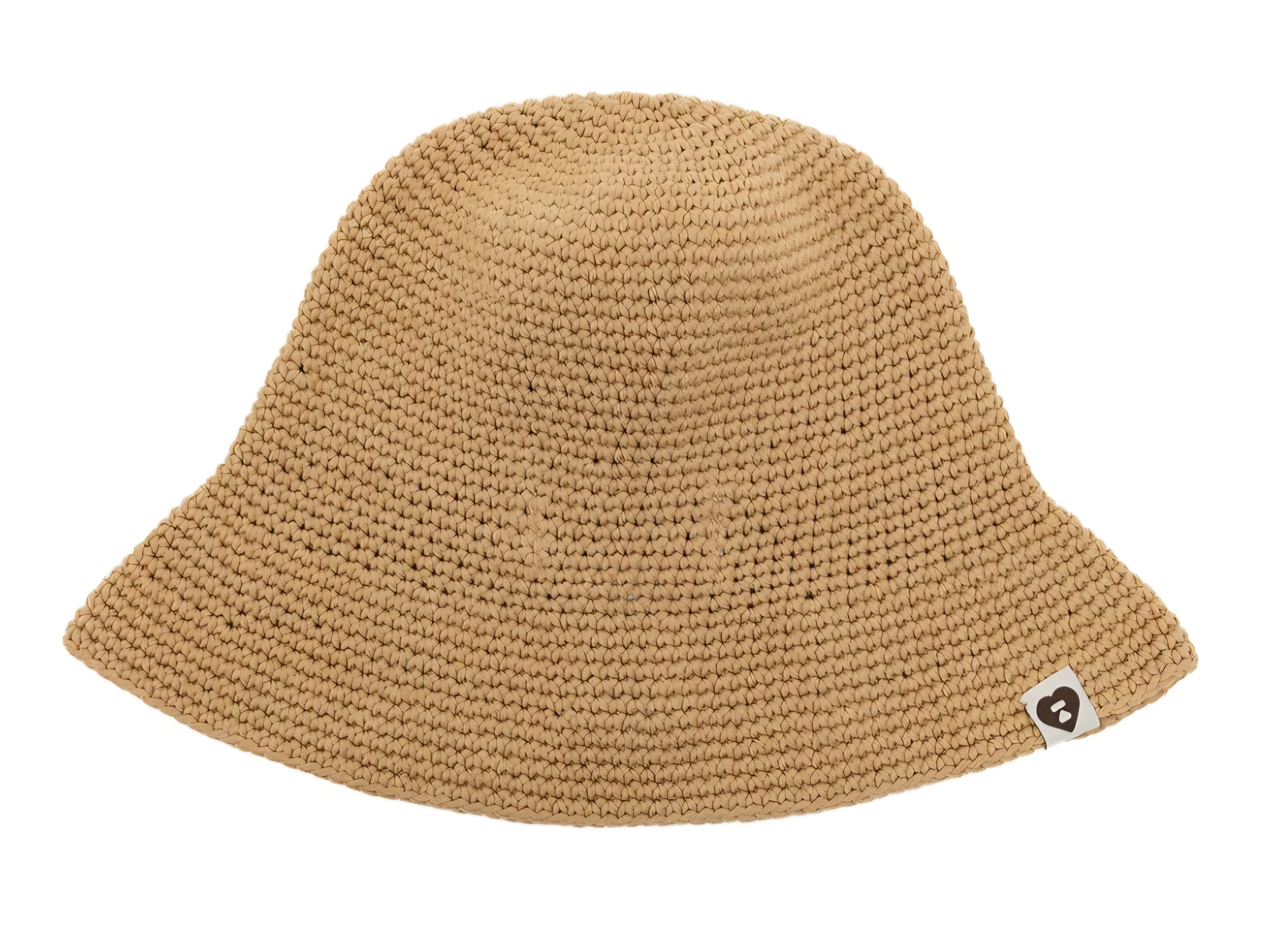 【APEE】HEART BADGE CROCHETED HAT