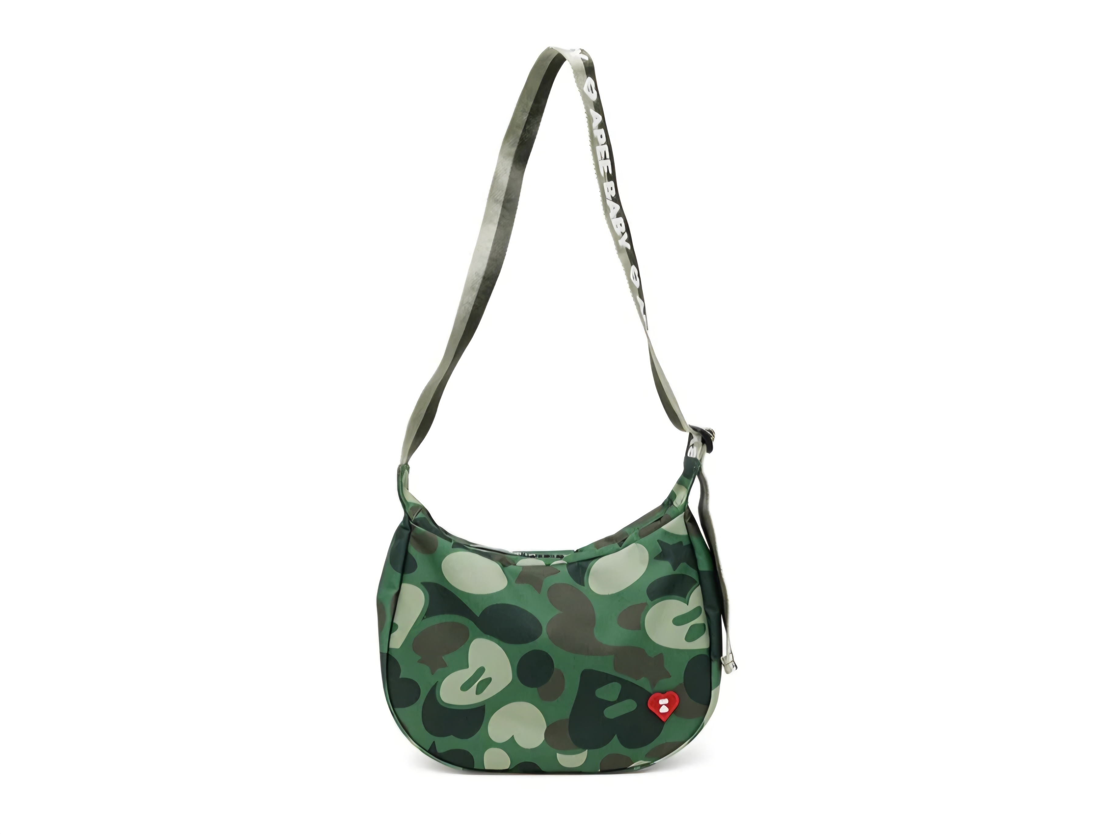 【APEE】HEART BADGE CROSSBODY CAMO MINI BAG #2