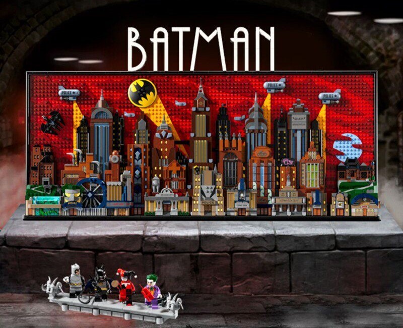 Batman The Animated Series Gotham City Building Set Fit Lego NO BOX NA020