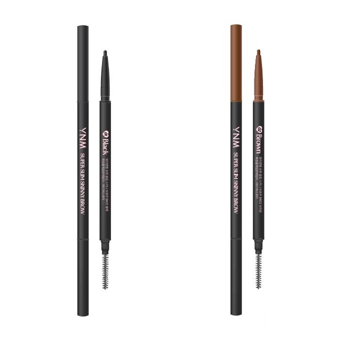 YNM Super Slim Skinny Brow 超細眉筆 1.5mm (0.07g) (EXP:2028.05) - 2色選擇