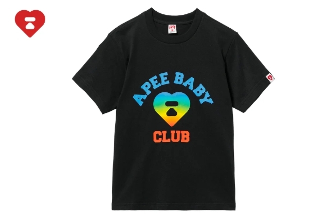 【APEE】RAINBOW APEE BABY PRINTED TEE