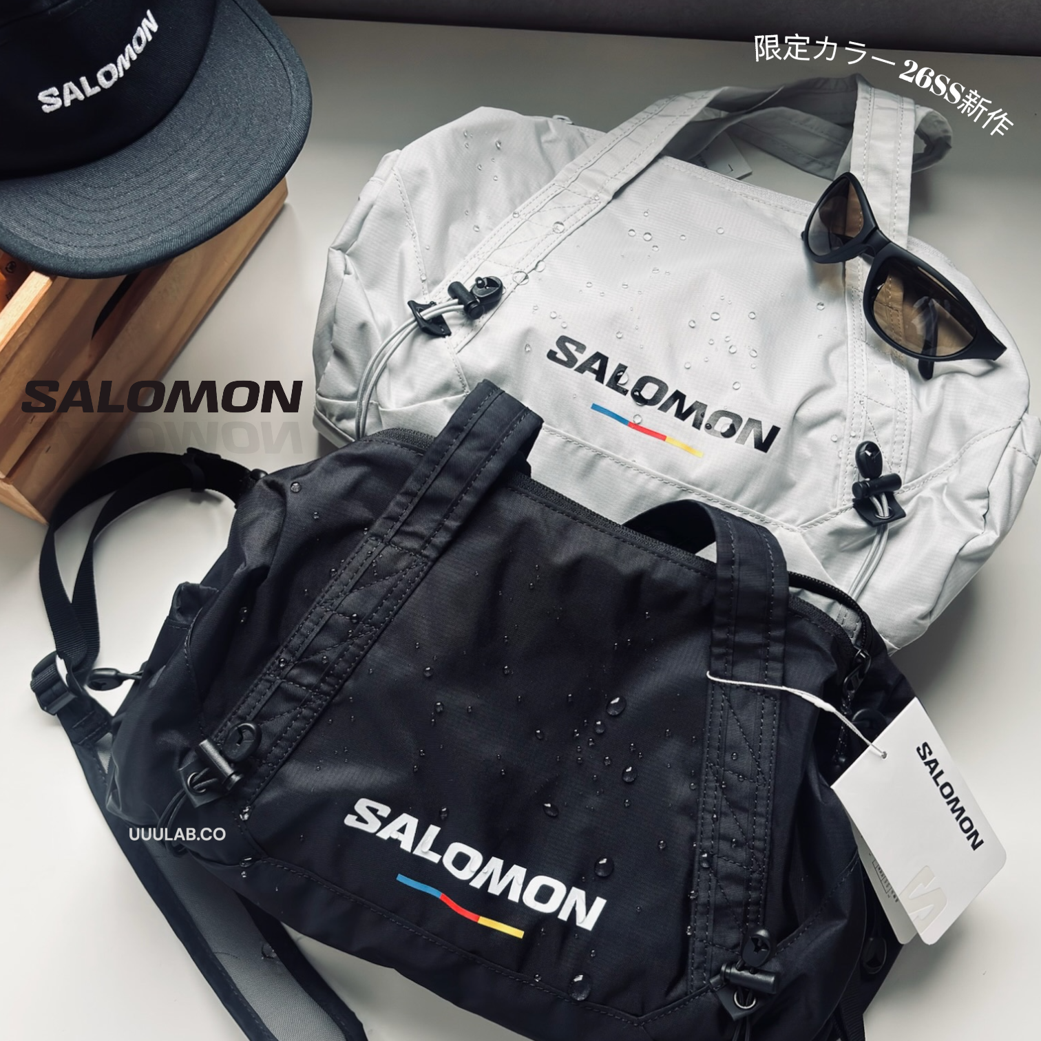 ｜熱銷搶手款🔥｜ Salomon 8L 3WAY 防潑水側背包