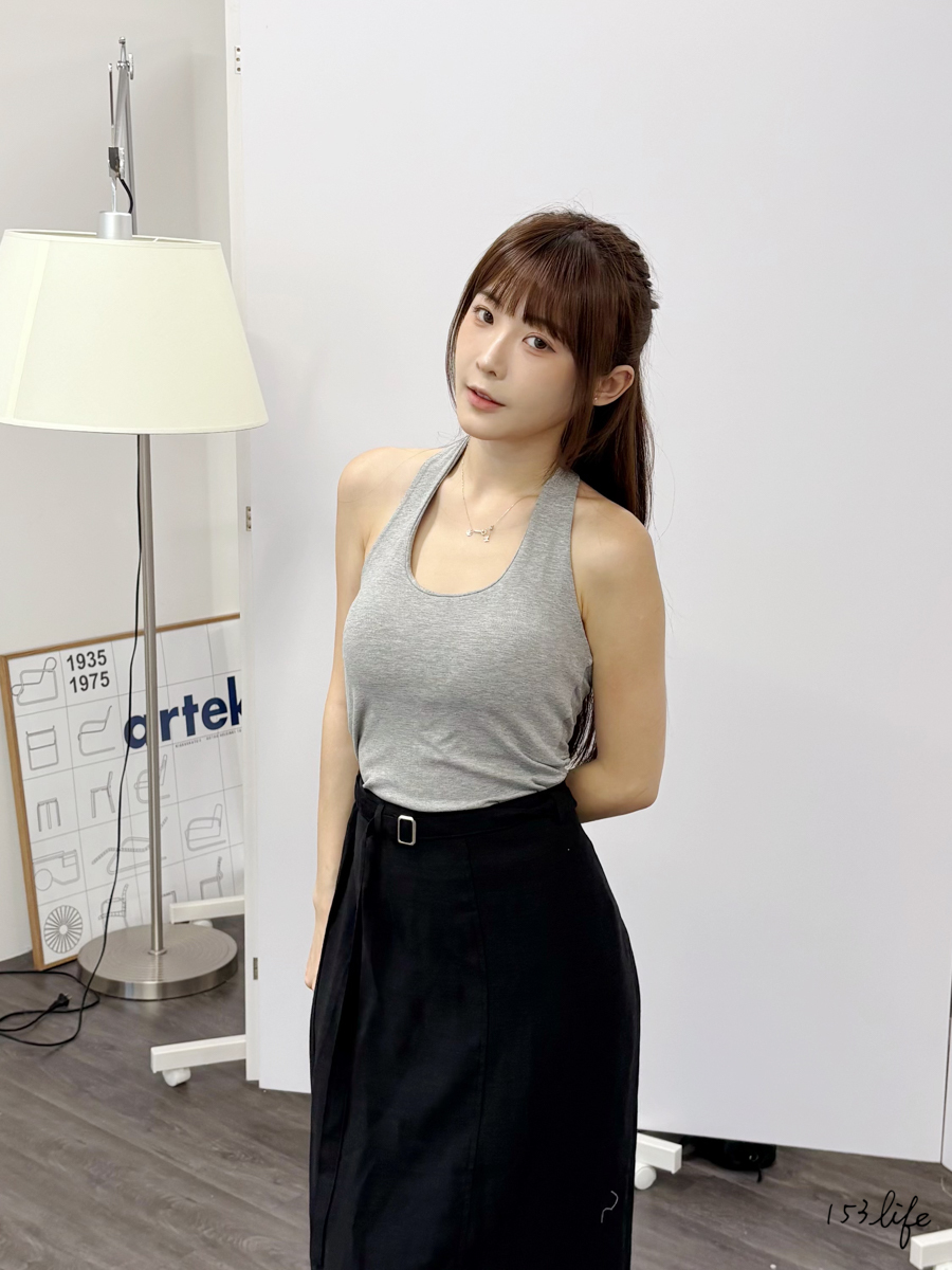 A5🇰🇷甜辣風掛脖露背bra背心(4色)