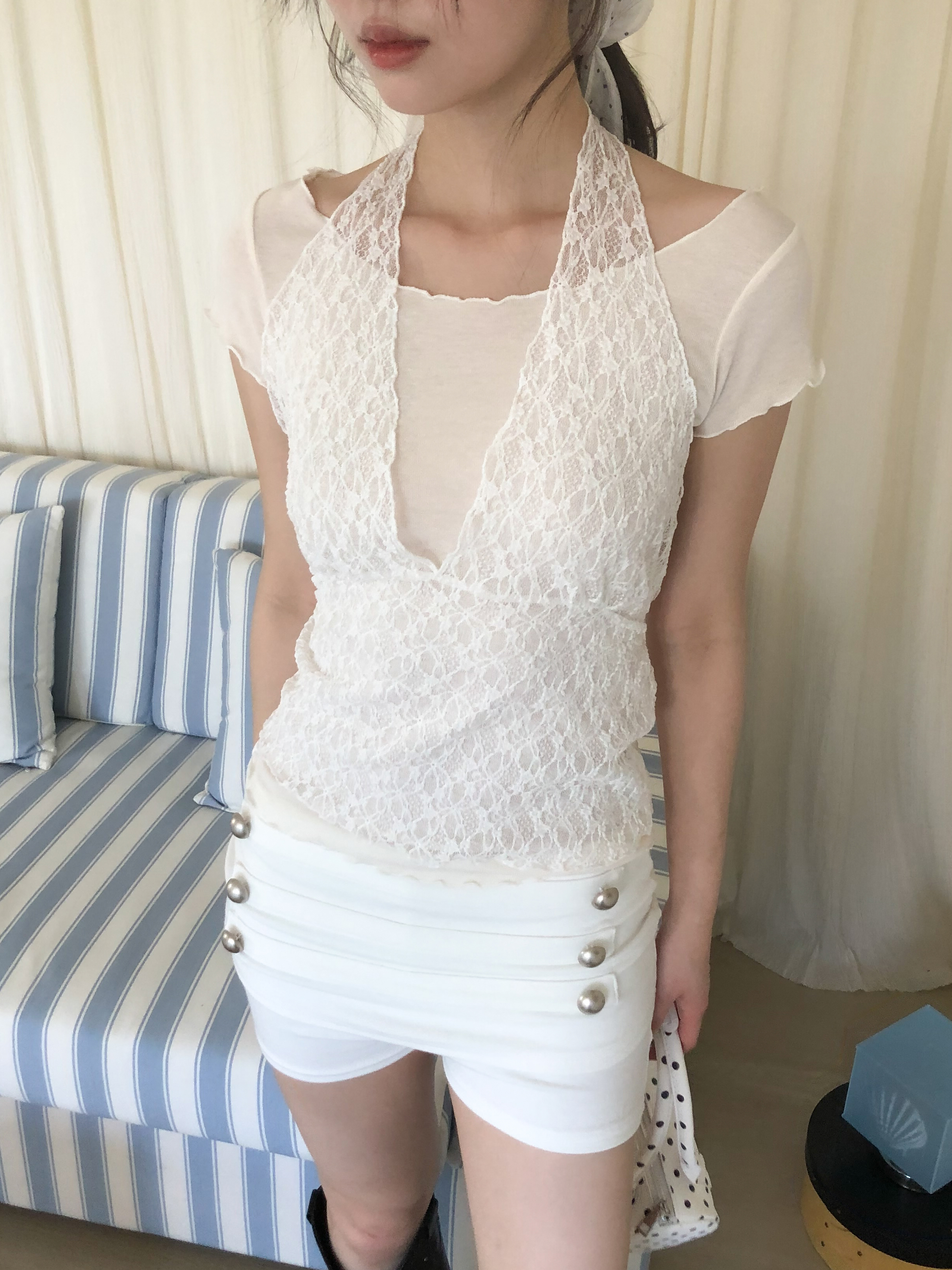 half halter set #上衣