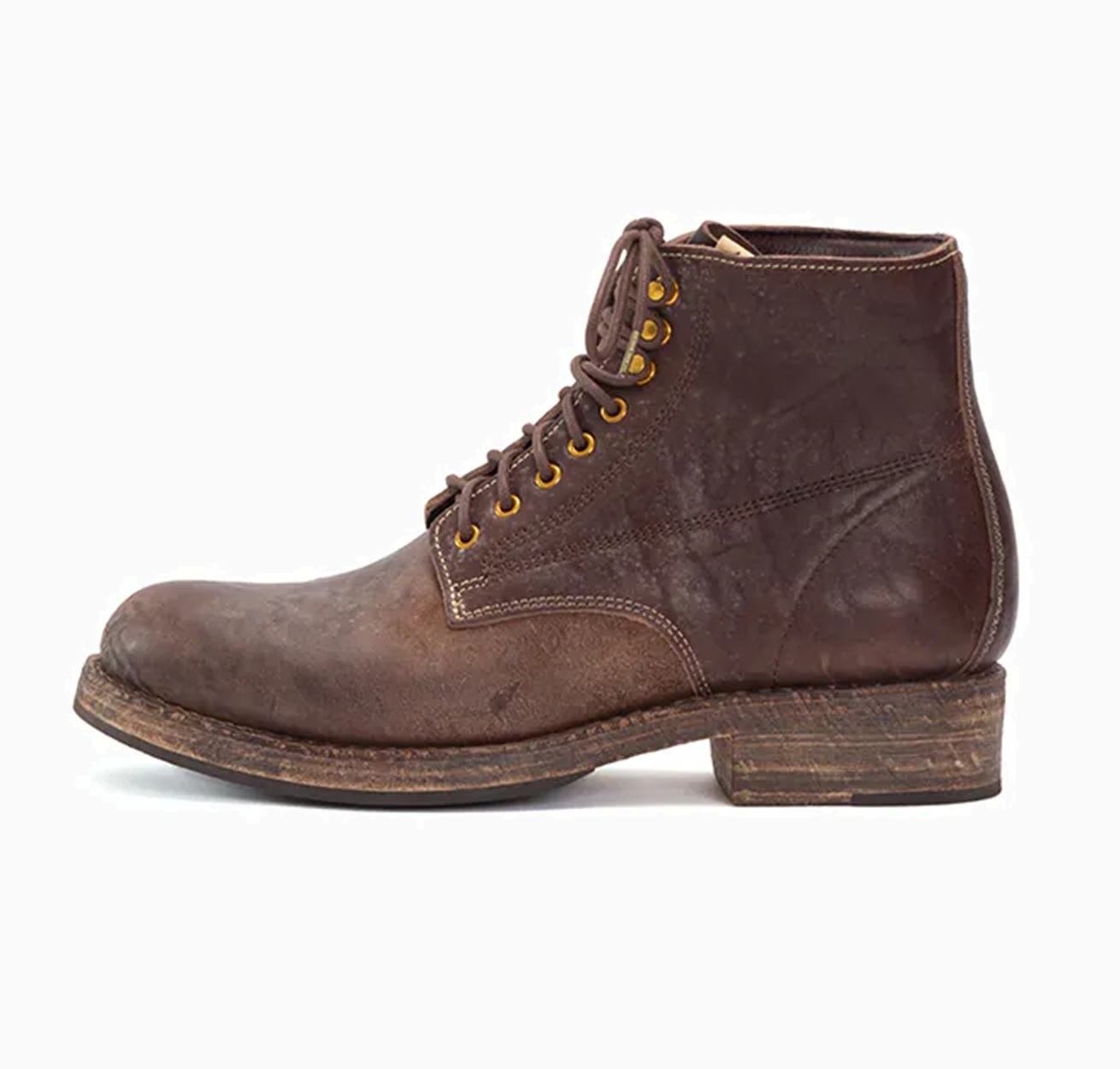 LAST PCS: VISVIM VIRGIL BOOTS-FOLK *Italian Horsehide - DK.BROWN SIZE 10.5 PRE ORDER ITEM (預訂中)