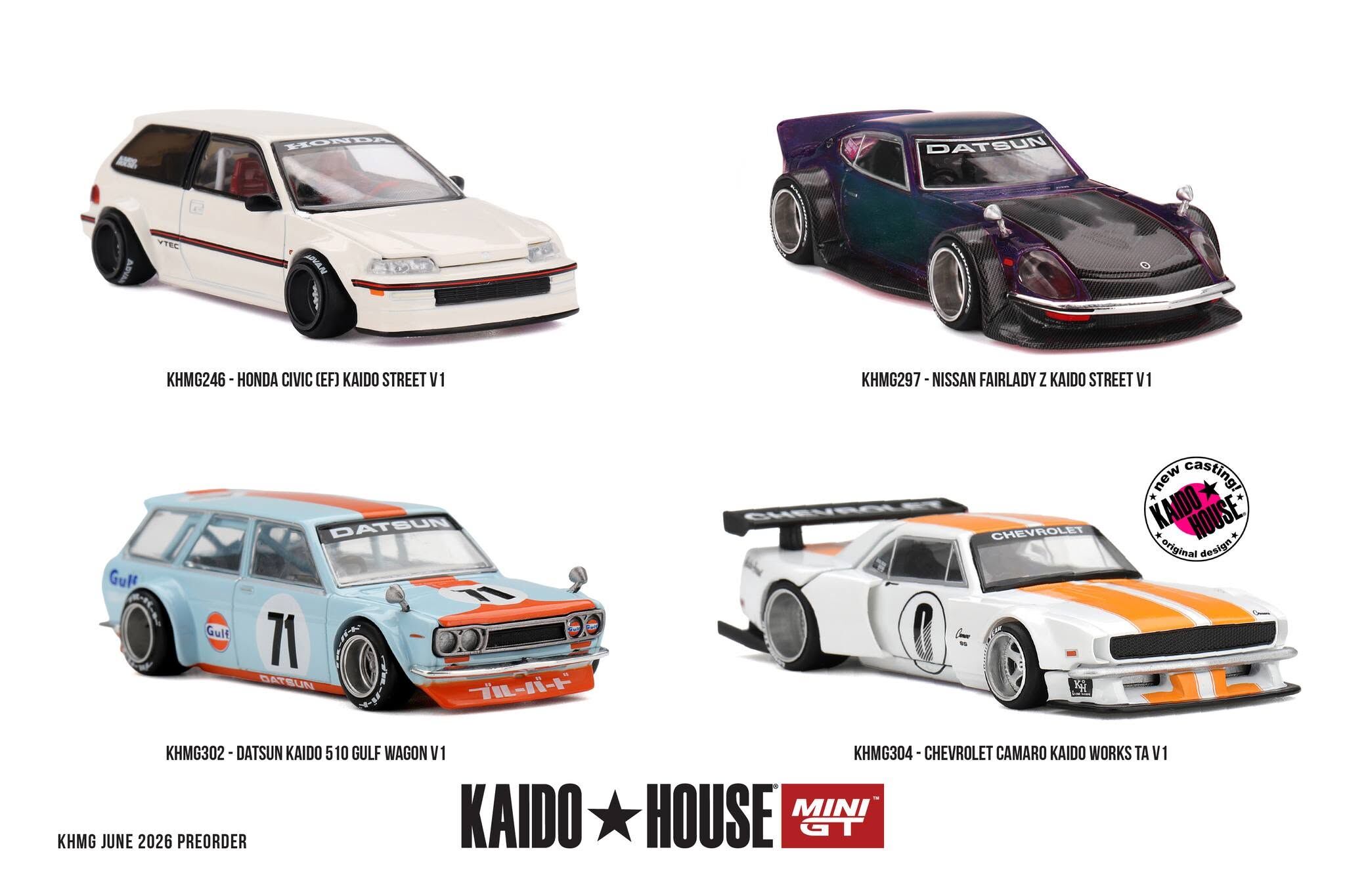 預訂] Mini GT #297 日產Nissan Fairlady Z Kaido Street V1