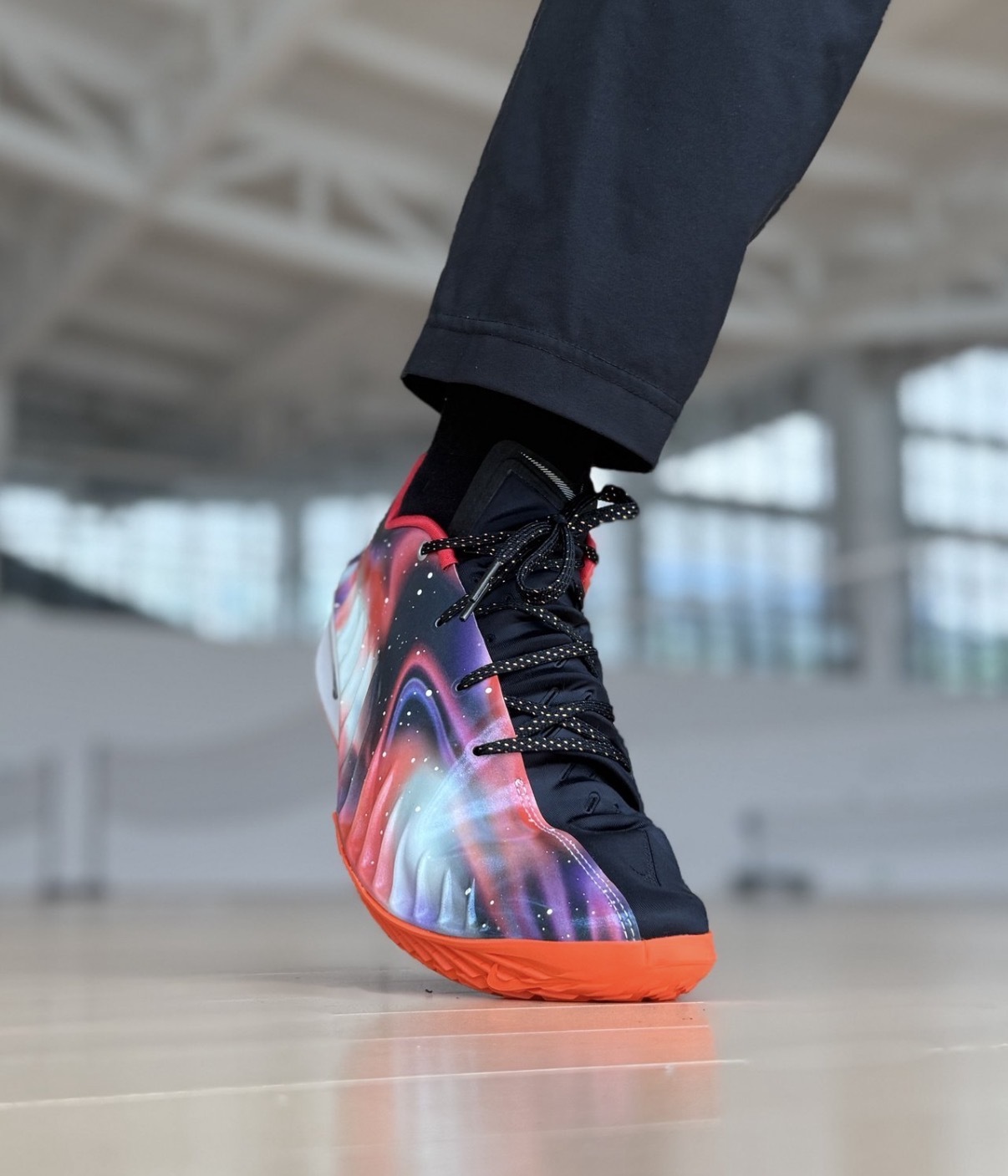男鞋 NIKE G.T. CUT 4 LX EP 'CHBL Safety Orange Galaxy' 星空橘黑 銀河 星辰 回彈 氣墊 支撐 實戰 籃球鞋【IU2031-060】GTCUT GTCut4