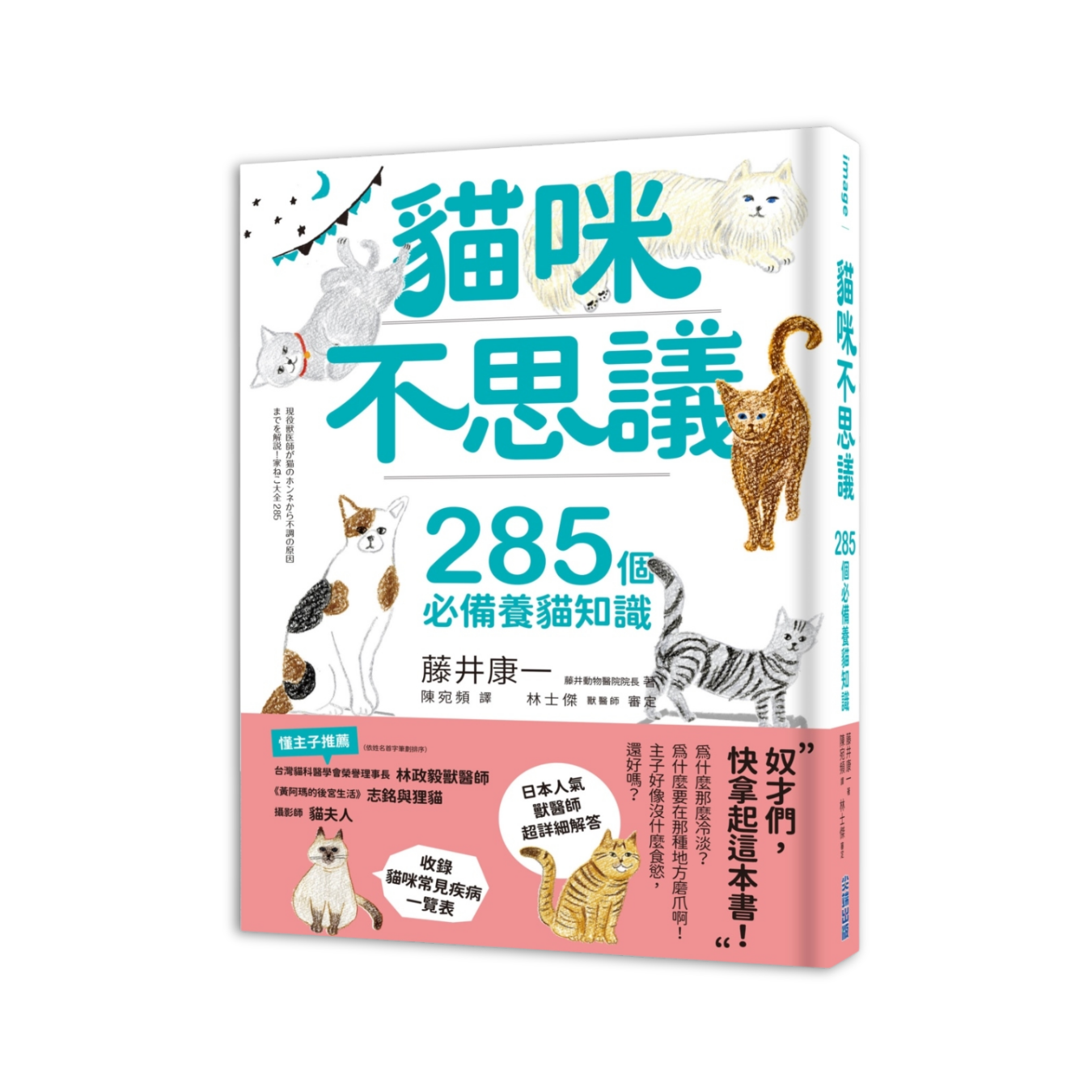 《貓咪不思議：285個必備養貓知識》｜藤井康一 著｜尖端出版