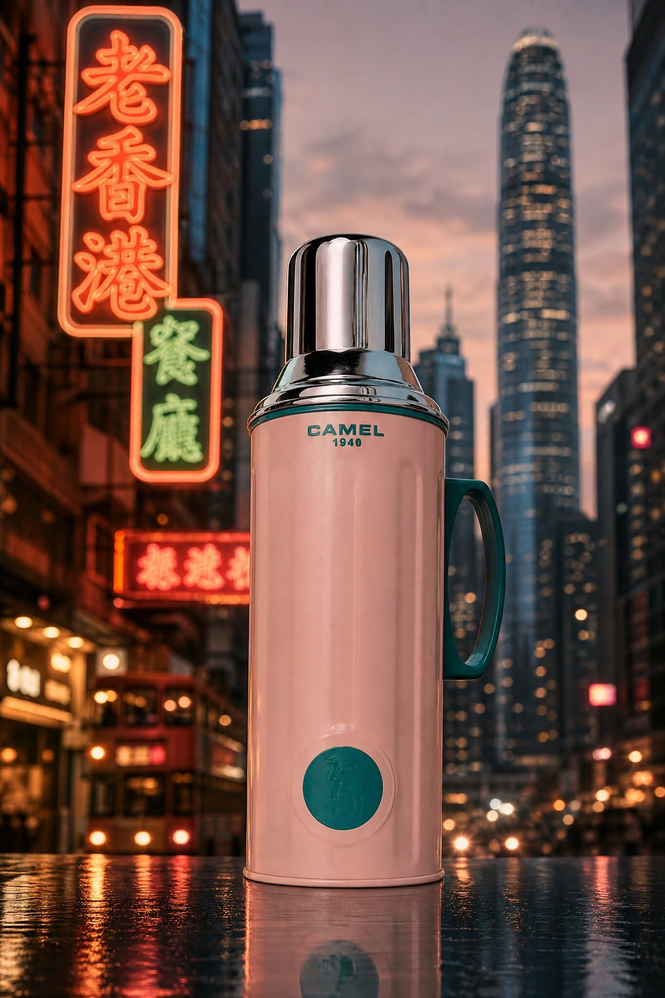 Camel 駱駝牌 212 | 雙層真空玻璃膽保溫瓶 950ml