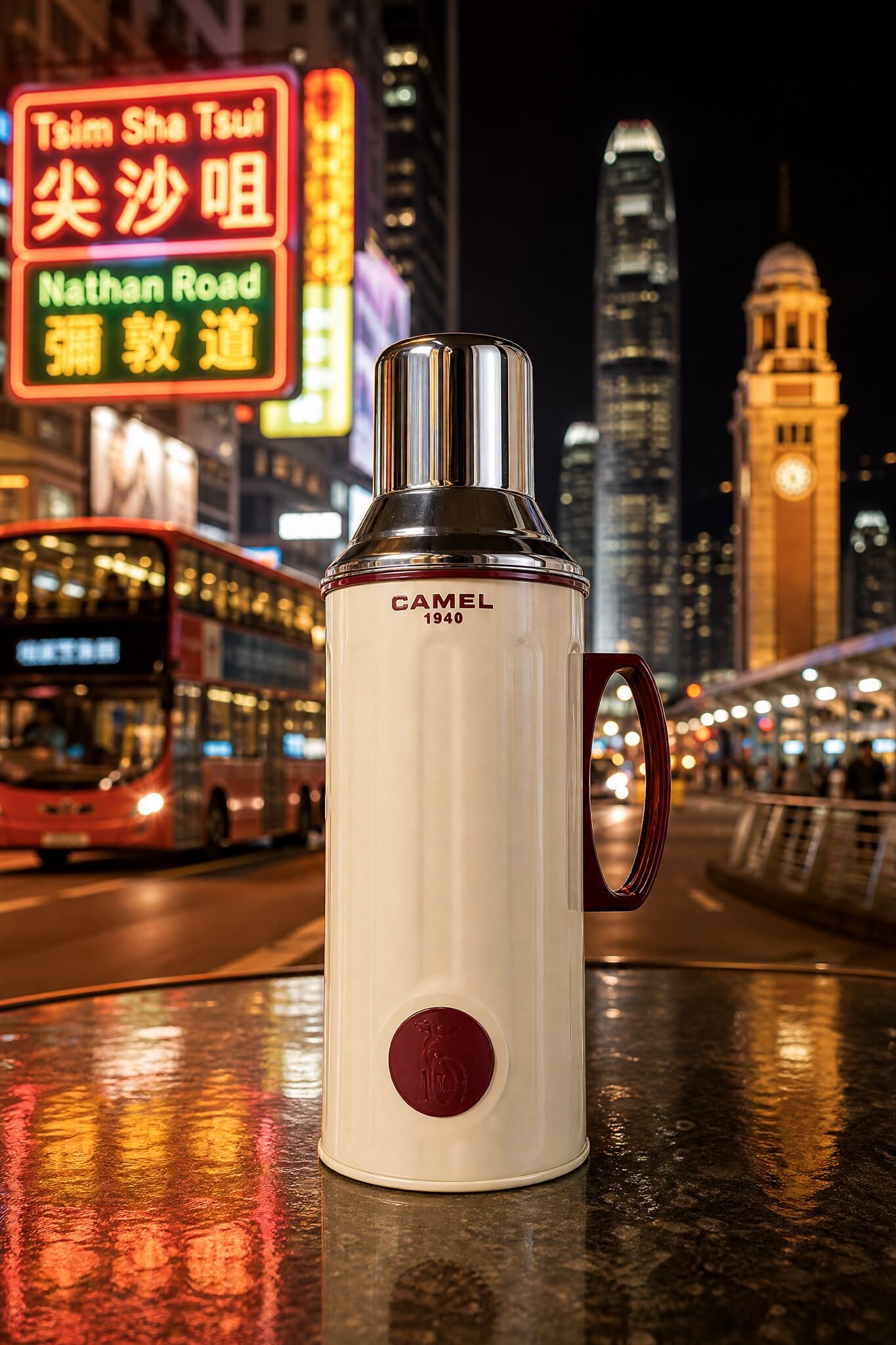 Camel 駱駝牌 212 | 雙層真空玻璃膽保溫瓶 950ml