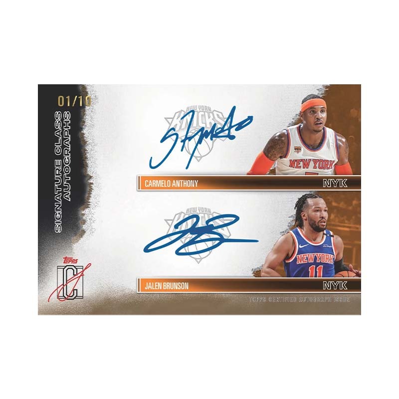 2025-26 Topps Signature Class Basketball 球員卡 籃球卡 Value Box Topps官網貨 每盒6包入 887521154524 [現貨商品]