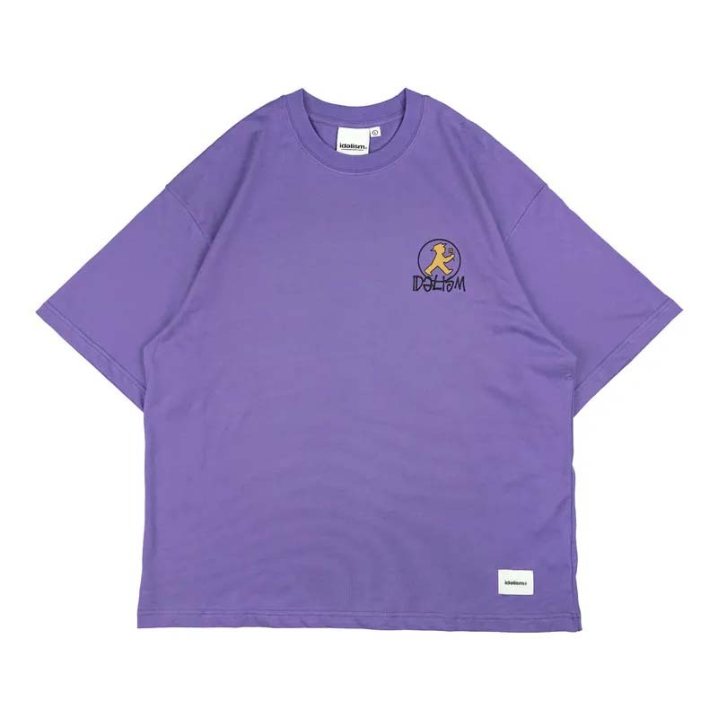 idealism City Walk Tee 城市漫步 短袖 紫色 ID-26 [台灣現貨]