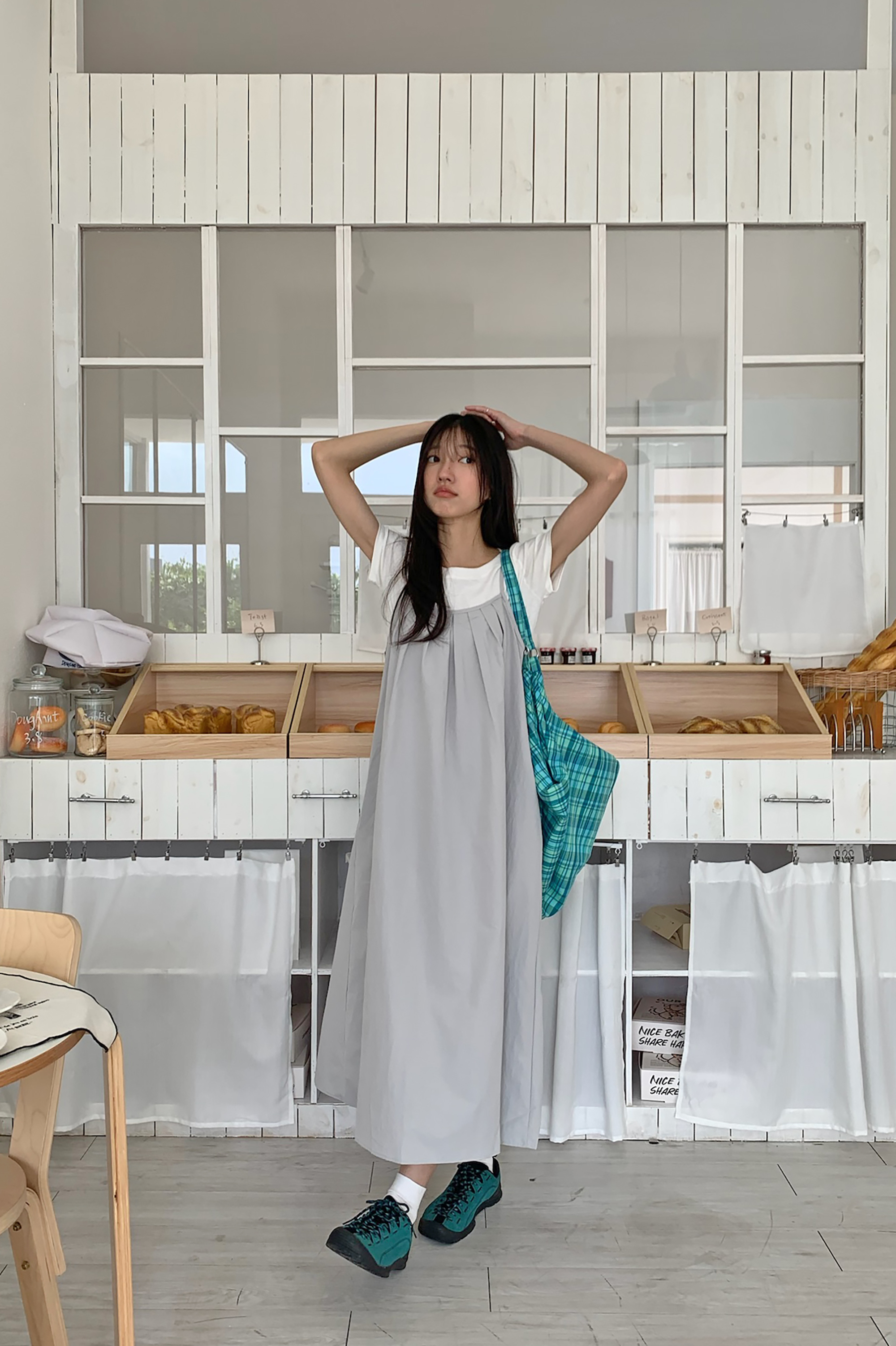 June｜綁帶細肩裙兩件組 3色