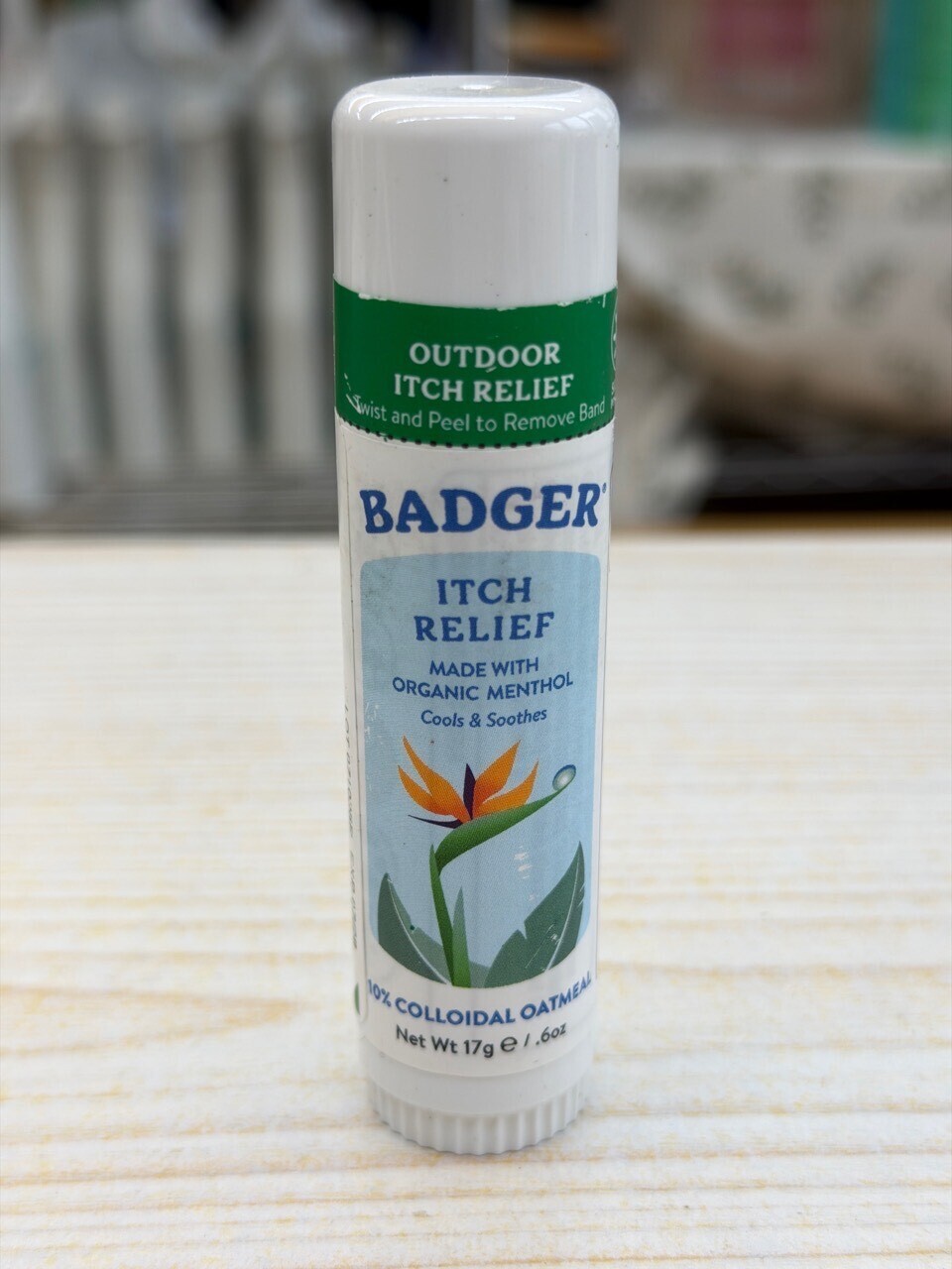 Badger itch relief balm 17g (best before 30 July 2028)
