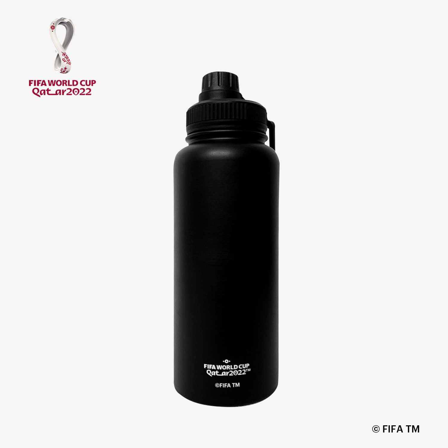 世界盃足球賽-不鏽鋼保溫水壺1000ml-官方LOGO