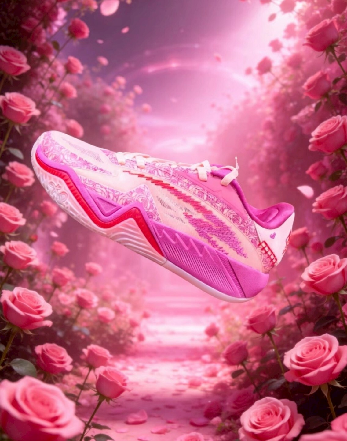 〈連線代購商品〉男鞋 ANTA KAI 3 'HAPPY MOTHERS DAY' 摯愛 母親節 粉色 緩震 實戰 籃球鞋【112631110-7】歐文3