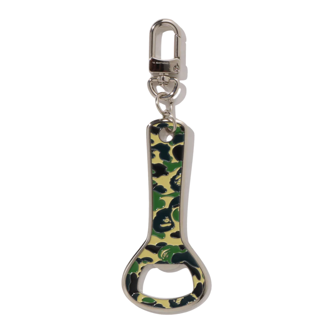 ☆ETW☆【EASY TO WEAR】BAPE ABC CAMO BOTTLE OPENER 猿人 迷彩 開瓶器