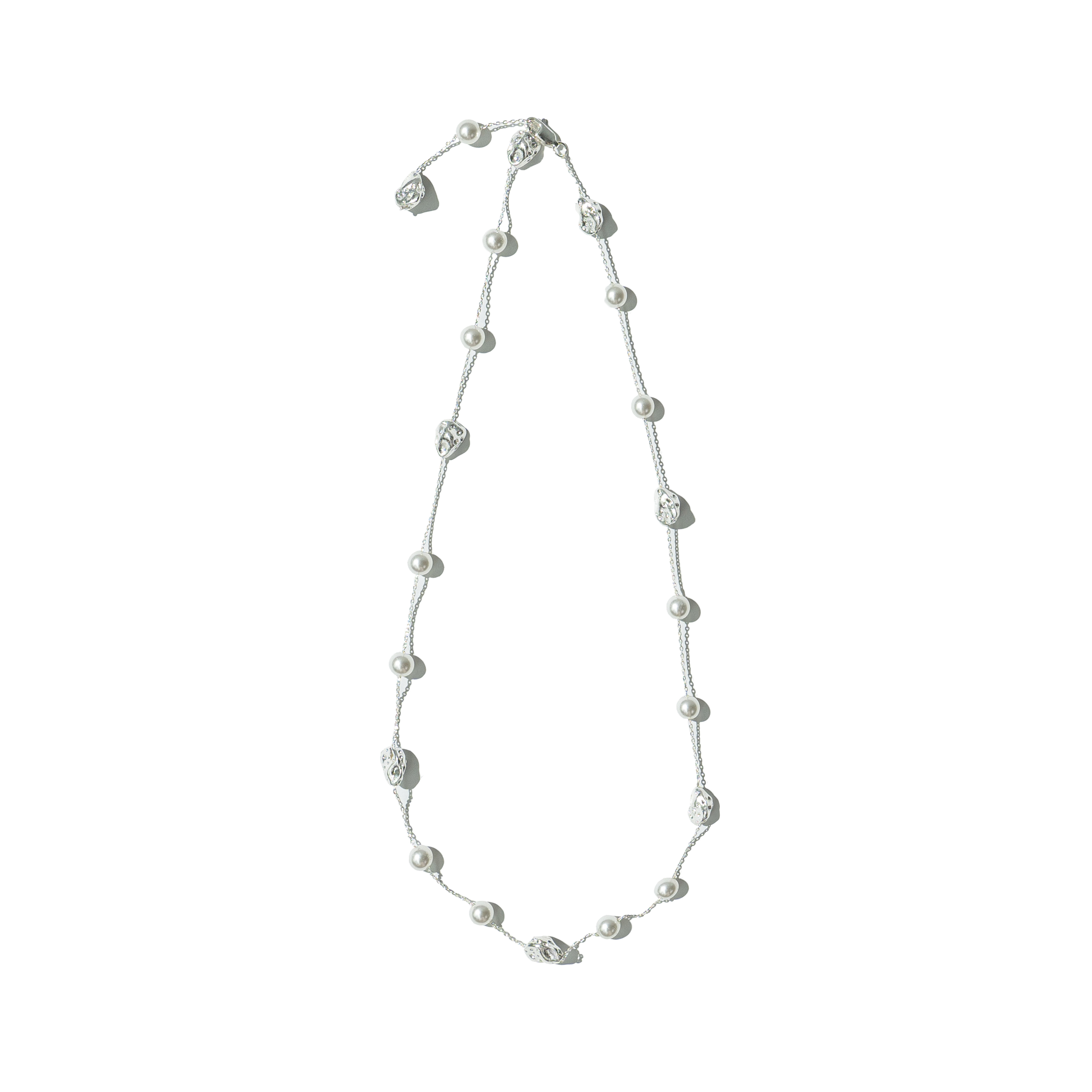 Double Pearl Necklace 雙珠項鍊 [M7]
