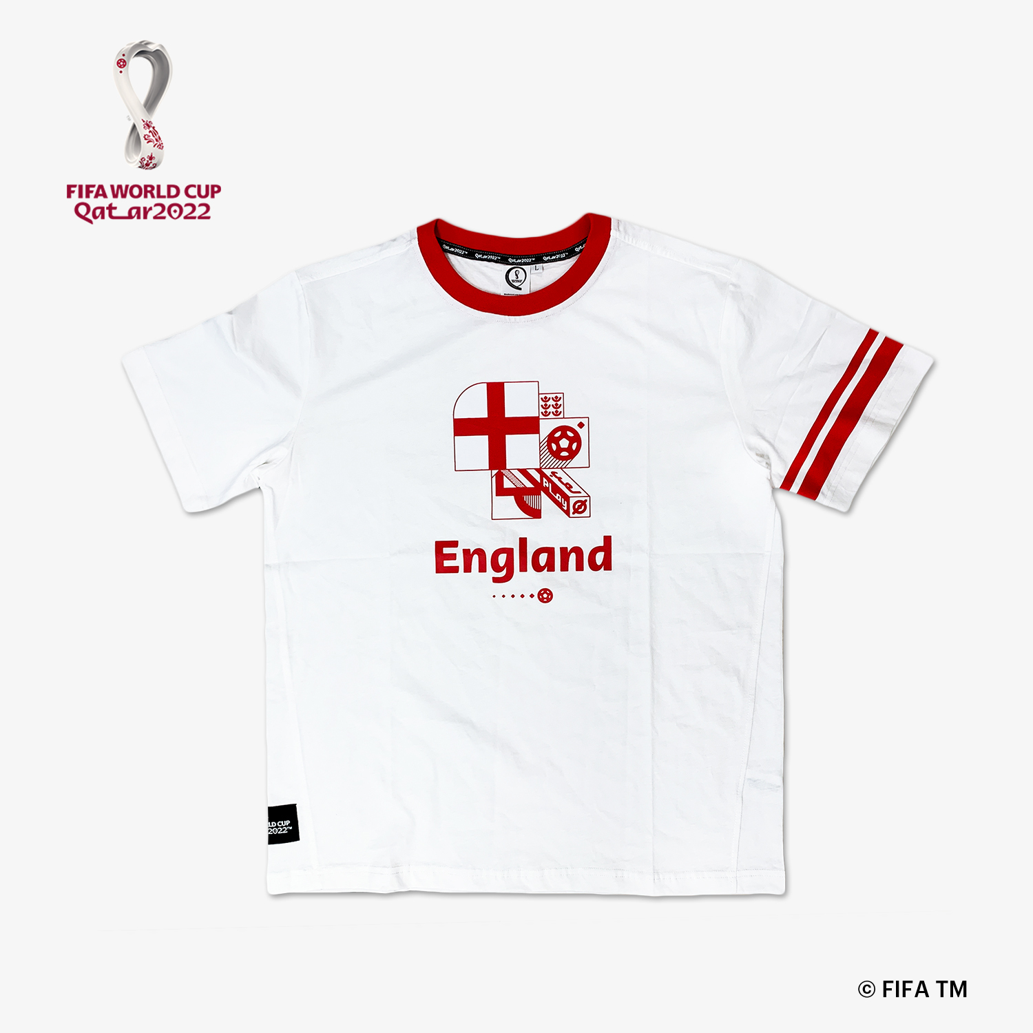 世界盃足球賽-短袖T-shirt-英格蘭