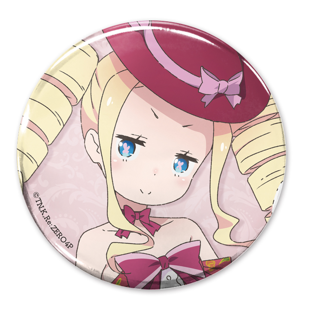 描き下ろし ﾍﾞｱﾄﾘｽ 65mm缶ﾊﾞｯｼﾞ ﾊﾟｰﾃｨｰﾄﾞﾚｽver. COSPA 062226