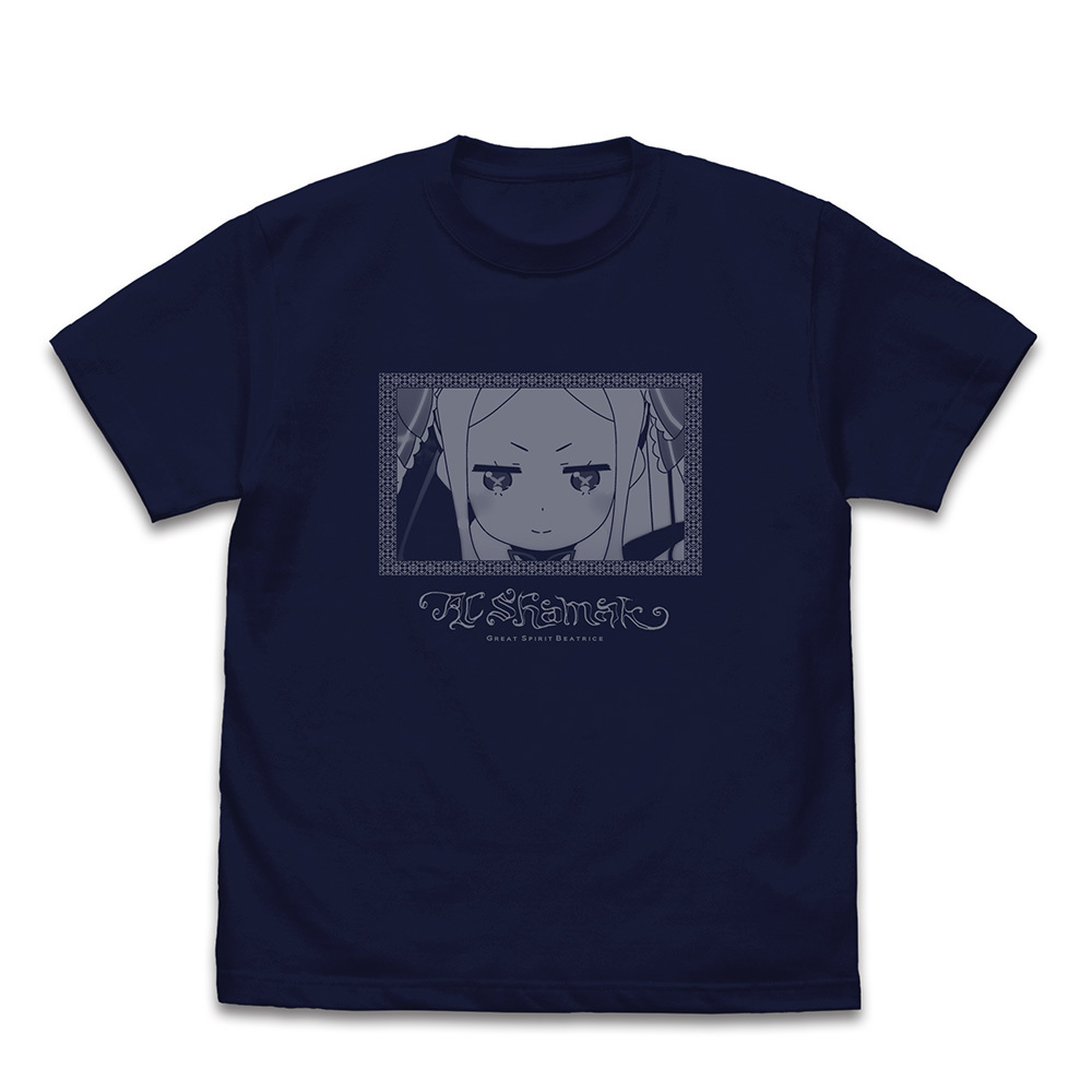 ﾍﾞｱﾄﾘｽ｢ｱﾙ･ｼｬﾏｸ｣ Tｼｬﾂ/NAVY COSPA 062226