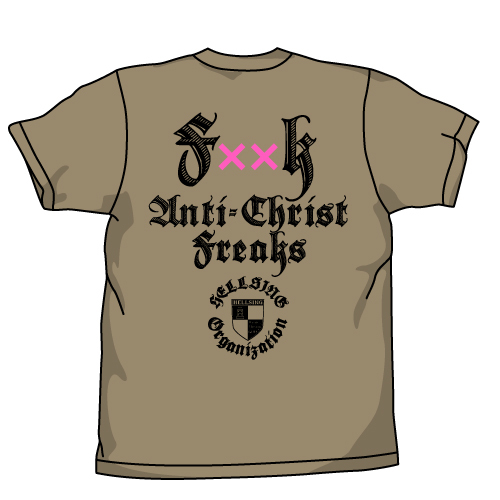 ﾍﾙｼﾝｸﾞ機関Tｼｬﾂ/BLACK COSPA 062226