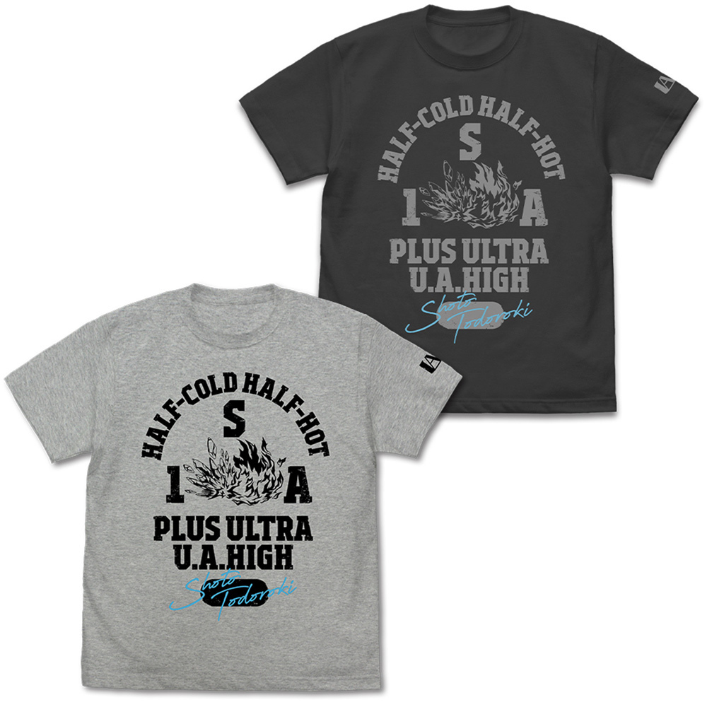 轟焦凍 ｶﾚｯｼﾞ Tｼｬﾂ/MIX GRAY COSPA 062226