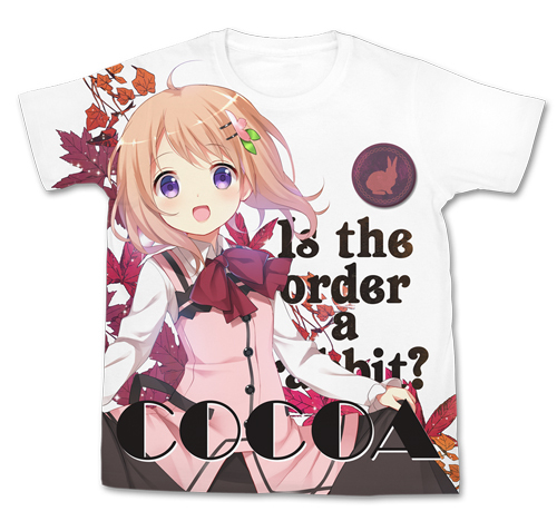 ｺｺｱ ﾌﾙｸﾞﾗﾌｨｯｸTｼｬﾂ/WHITE COSPA 062226
