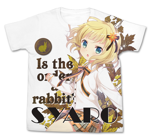 ｼｬﾛ ﾌﾙｸﾞﾗﾌｨｯｸTｼｬﾂ/WHITE COSPA 062226