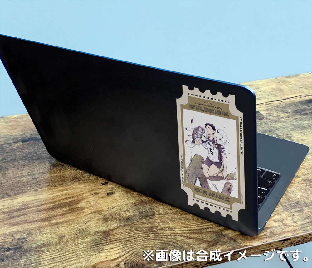 描き下ろし 赤葦京治 ｽﾃｯｶｰ COSPA 062226