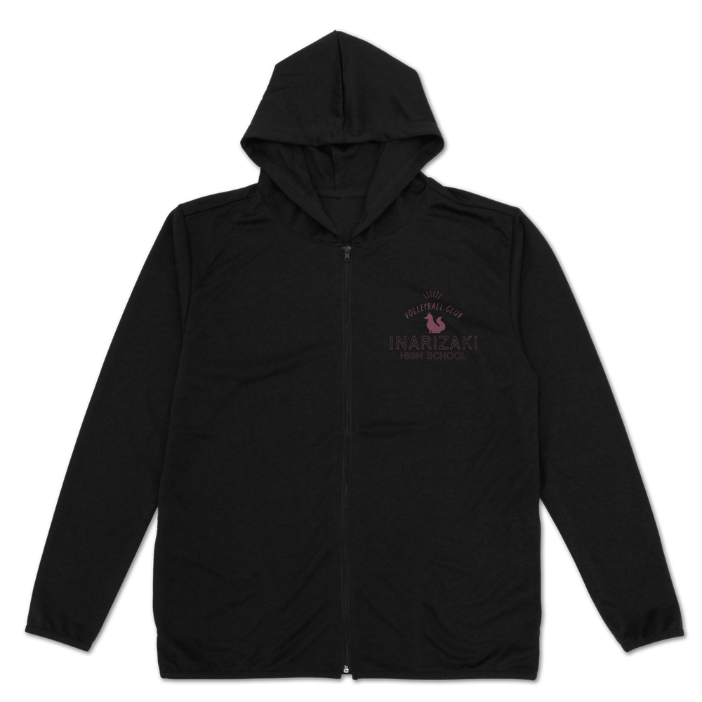 稲荷崎高校ﾊﾞﾚｰﾎﾞｰﾙ部 薄手ﾄﾞﾗｲﾊﾟｰｶｰ/BLACK COSPA 062226