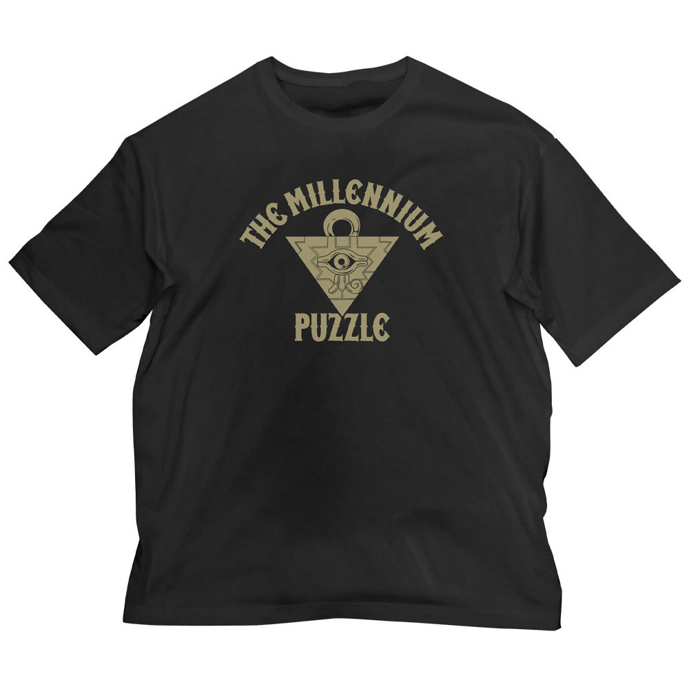 千年ﾊﾟｽﾞﾙ ﾋﾞｯｸﾞｼﾙｴｯﾄTｼｬﾂ/BLACK COSPA 062226
