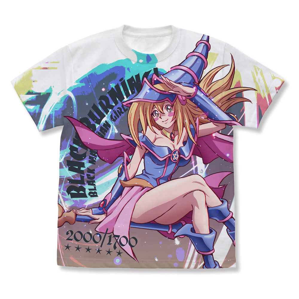 ﾌﾞﾗｯｸ･ﾏｼﾞｼｬﾝ･ｶﾞｰﾙ ﾌﾙｸﾞﾗﾌｨｯｸTｼｬﾂ/WHITE COSPA 062226