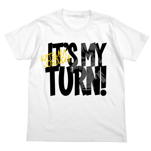 城之内のﾀｰﾝTｼｬﾂ/WHITE COSPA 062226