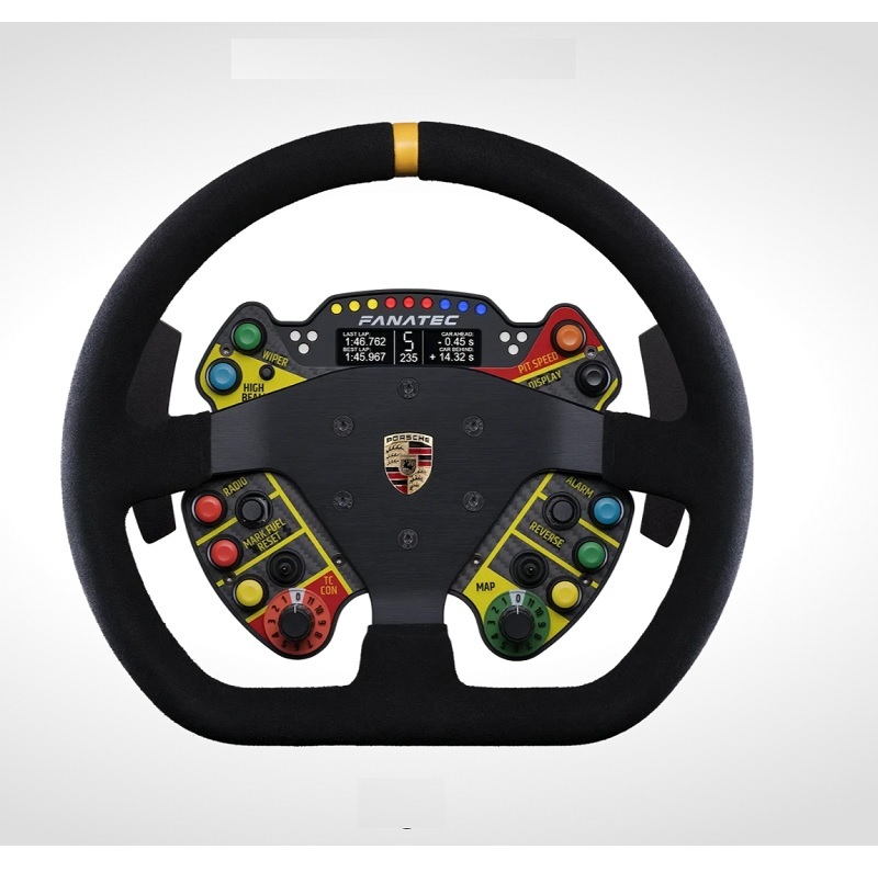 FANATEC 台灣公司貨 ClubSport 保時捷 911 GT3 R V2 賽車方向盤面 支援PC/PS/Xbox/SW_CS_P911_GT3R_S_X