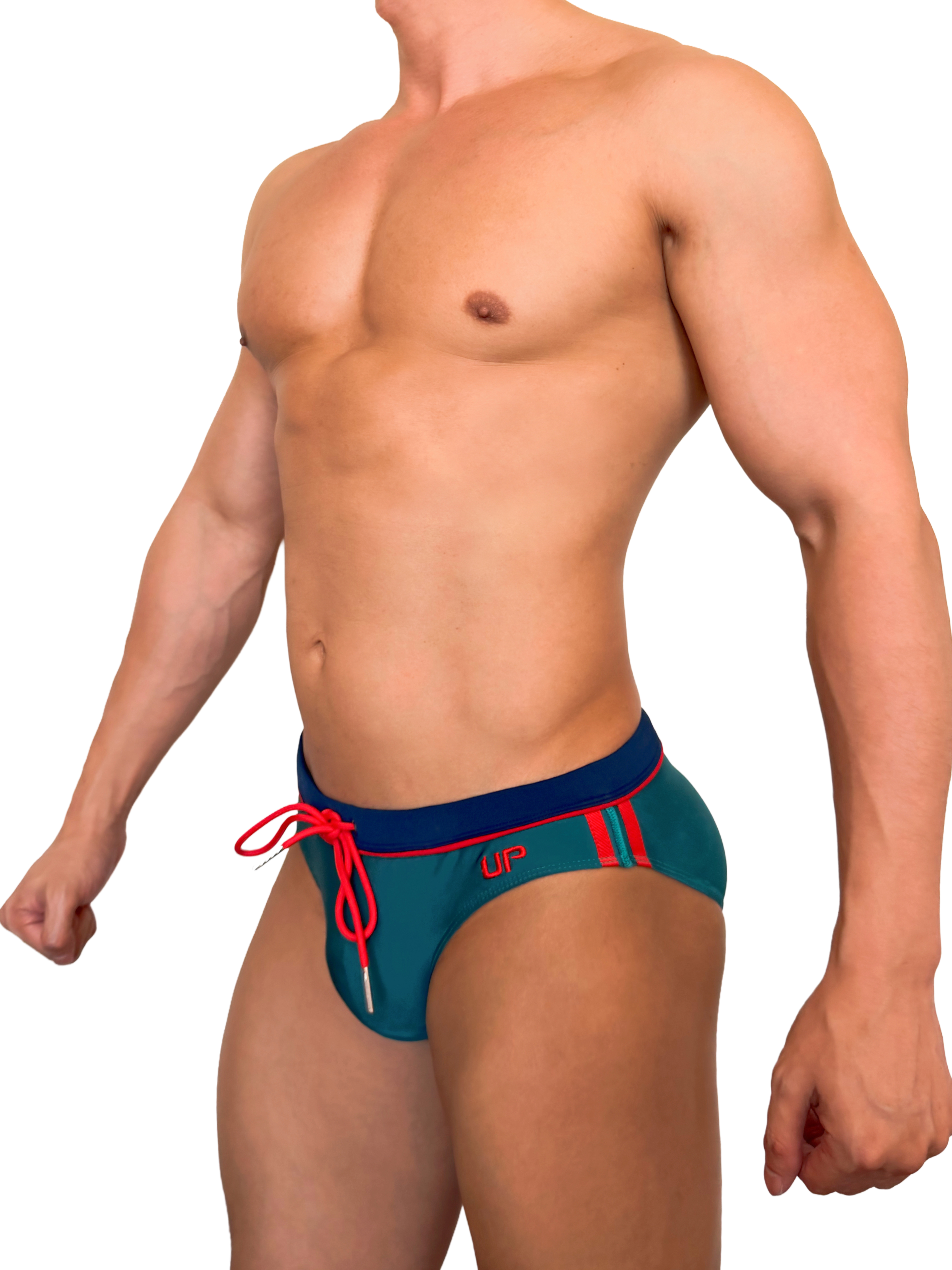 2026 全新系列 - Surge Swim 三角泳褲 孔雀綠/軍藍/紅