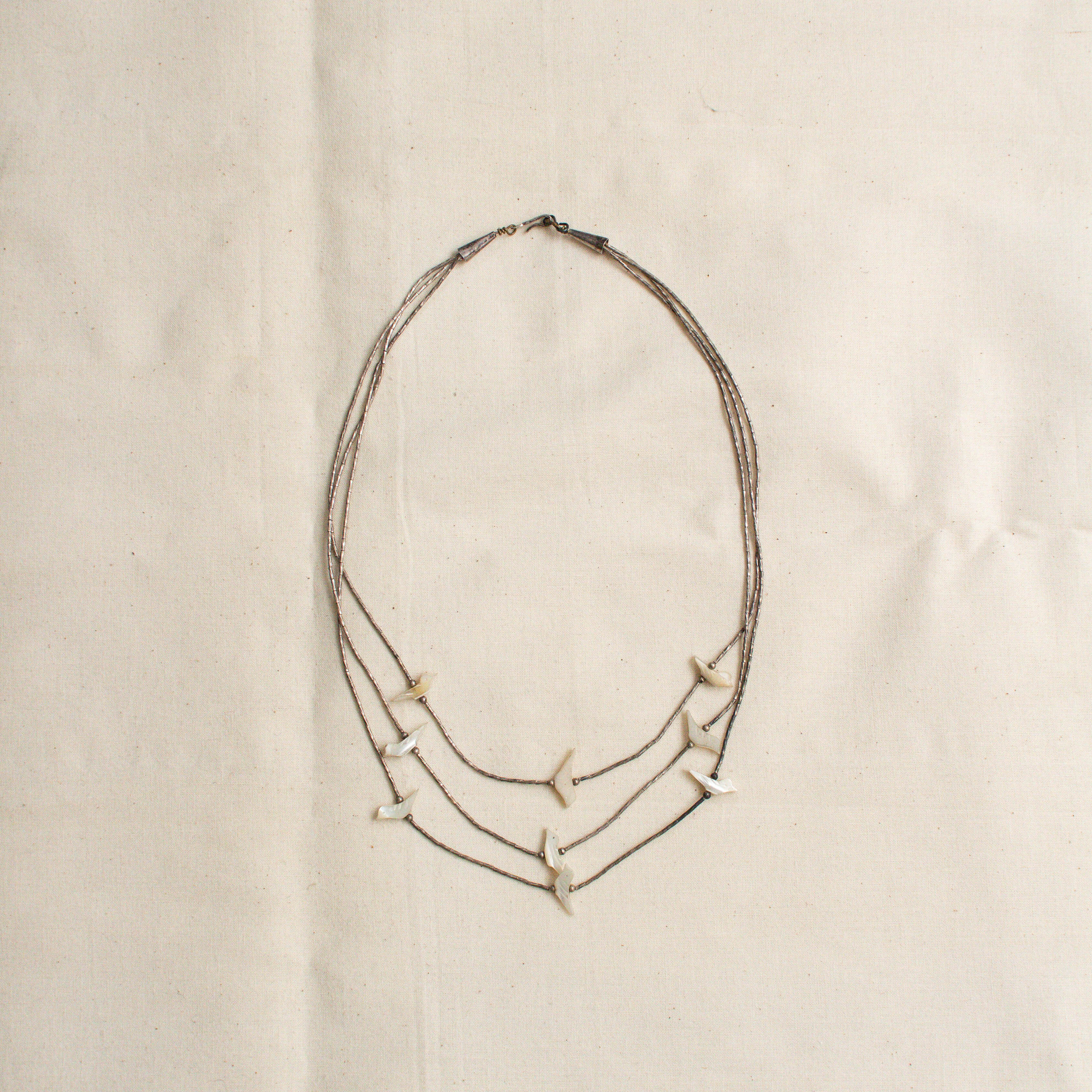 ZUNI ANIMAL NECKLACE 美國 原住民 祖尼族 動物 雕刻 項鍊 C