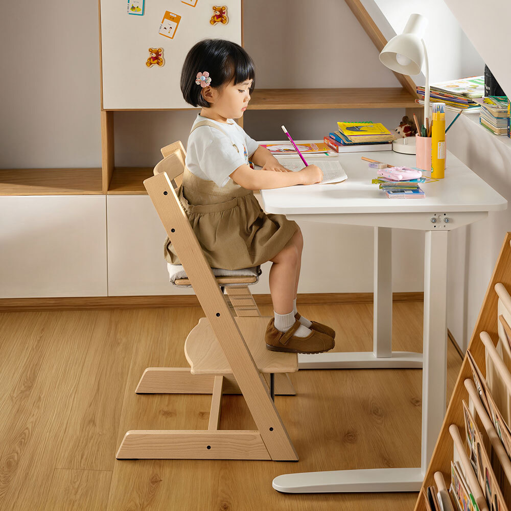 【🎉年中回饋優惠】Stokke Tripp Trapp 成長椅 6m+經典組合 (山毛櫸木)