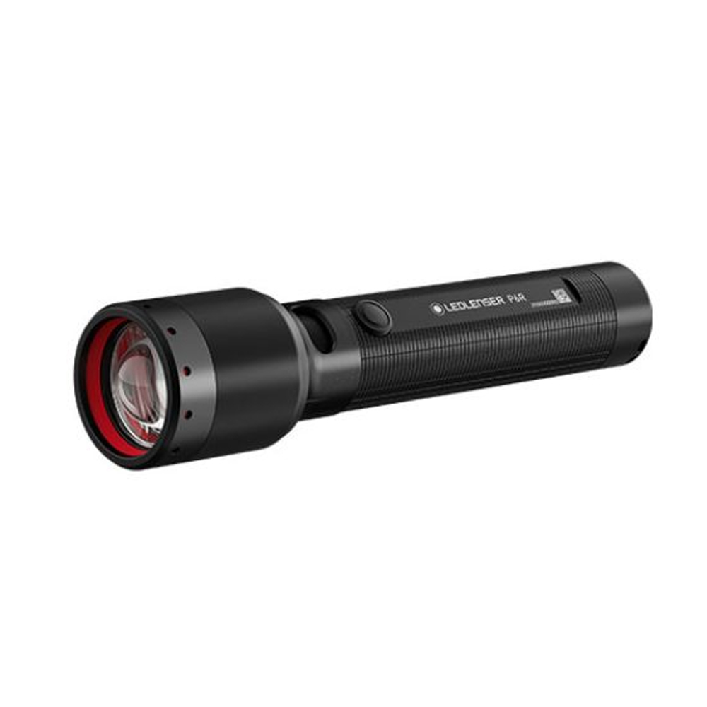 LEDLENSER P6R 強勁高亮度手電筒 (黑) 1200流明/IP68防塵防水/緊急照明/登山/避難包 82LE503146