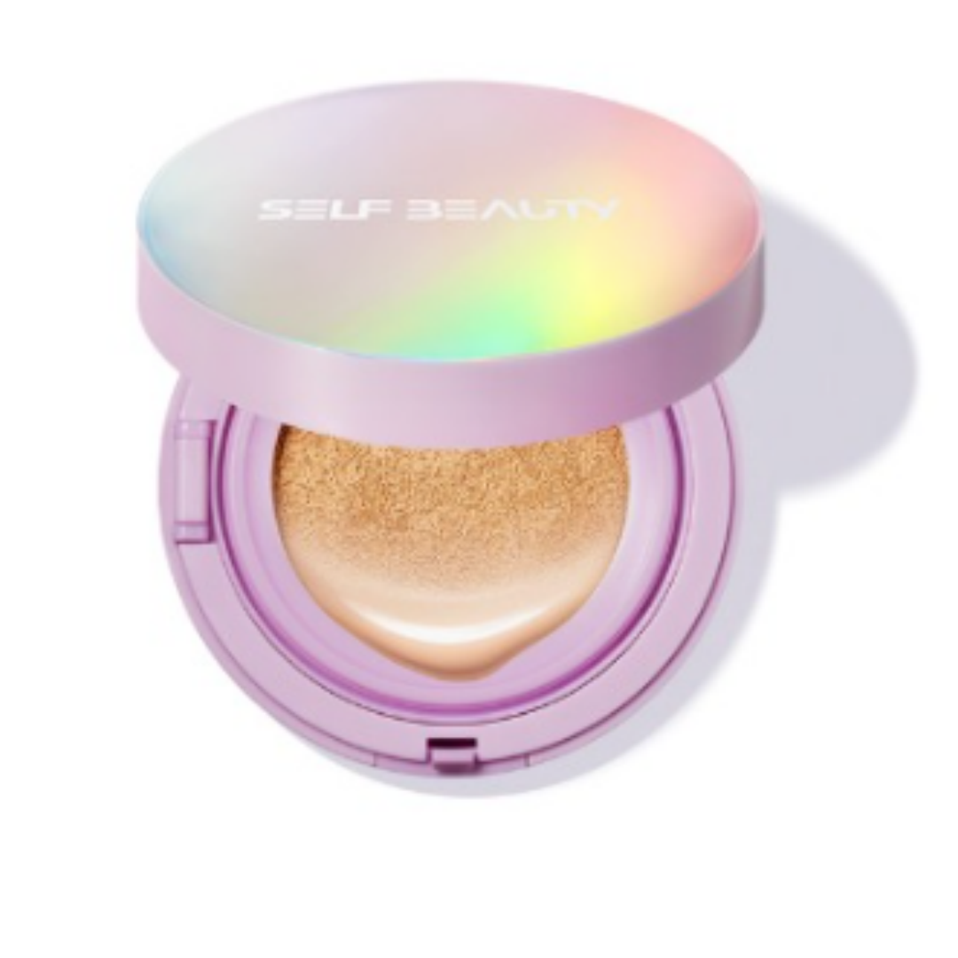 KOR-LLG0608-417 SELF BEAUTY UNICONIC Aurora Glow Cushion SPF50+ PA+++ 21. Pure Ivory 15g (A18)