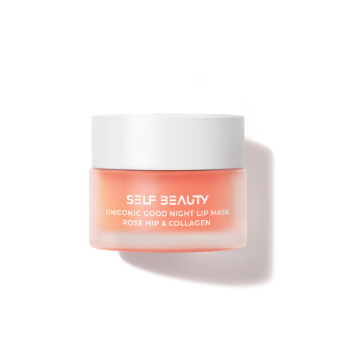 KOR-LLG0608-407 SELF BEAUTY UNICONIC Goodnight Lip mask (Rosehip & Collagen) 14.5g (A8)